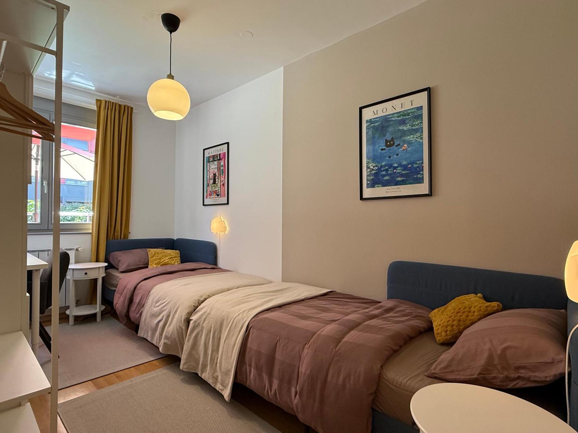 Garden - Cozy Two-bedroom With Flexible Check-in, Terrace, And Netflix Apartman *